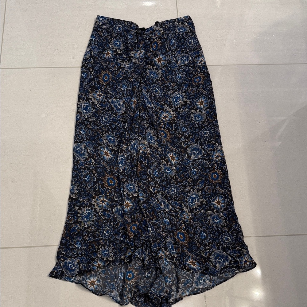 Veronica Beard Limani Skirt - ETCHD FLORAL BLD size 10.